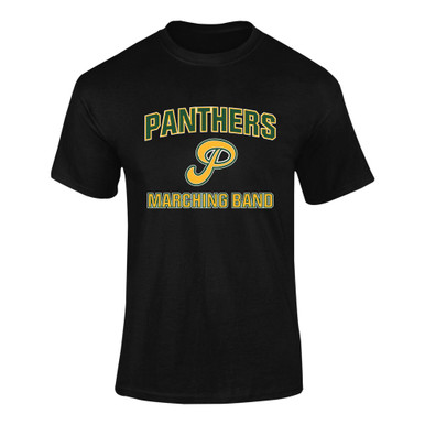 Peoria Panthers P Script Marching Band Men's SS T-Shirt