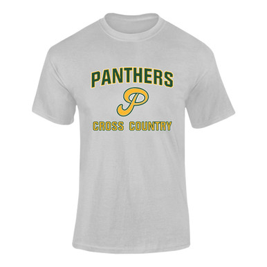 Peoria Panthers P Script Cross Country Men's SS T-Shirt