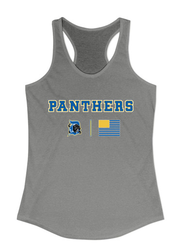 Dudley Panthers Team Colors Flag Women's Tank Top