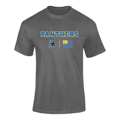 Dudley Panthers Team Colors Flag Men's Premium SS T-Shirt