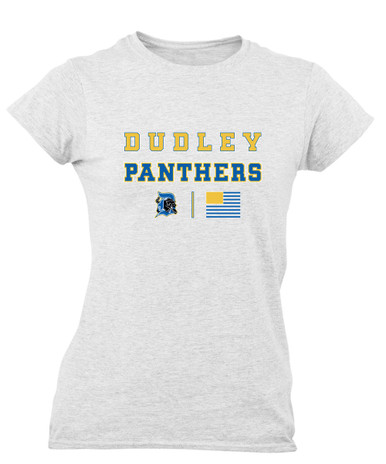 Dudley Panthers Spirit Flag Women's SS T-Shirt