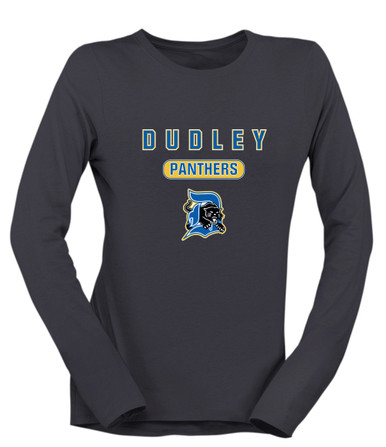 Dudley Panthers Mascot #3 Women's Premium LS T-Shirt
