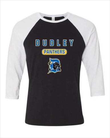 Dudley Panthers Mascot #3 Men's Baseball T-Shirt