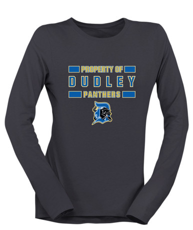 Dudley Panthers Property Of Women's LS T-Shirt