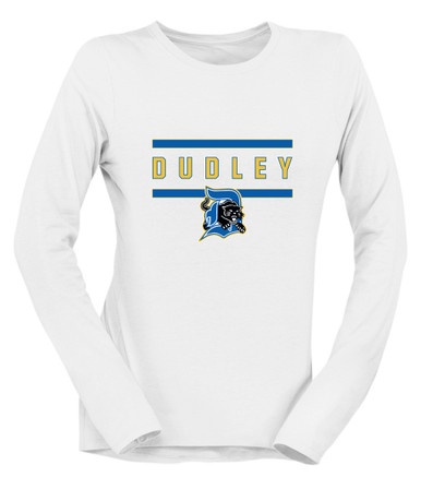 Dudley Panthers Mascot #4 Women's Premium LS T-Shirt