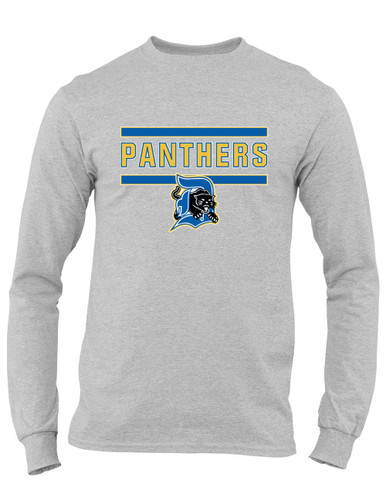 Dudley Panthers Mascot #5 Men's LS T-Shirt