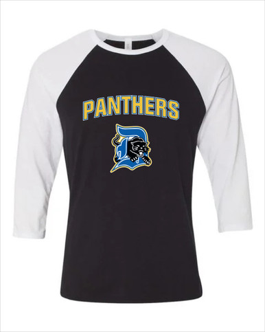 Dudley Panthers Mascot #6 Women's Baseball T-Shirt