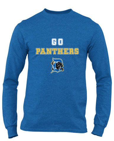 Dudley Panthers Go Team Men's LS T-Shirt