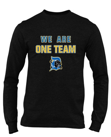 Dudley Panthers We Are One Team Men's LS T-Shirt
