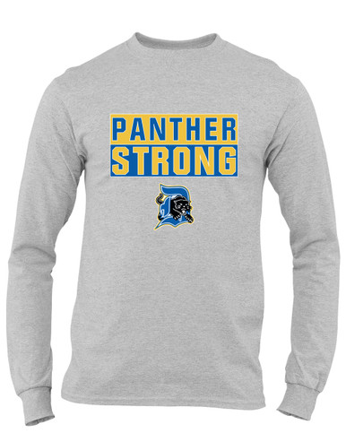 Dudley Panthers Strong #1 Men's LS T-Shirt