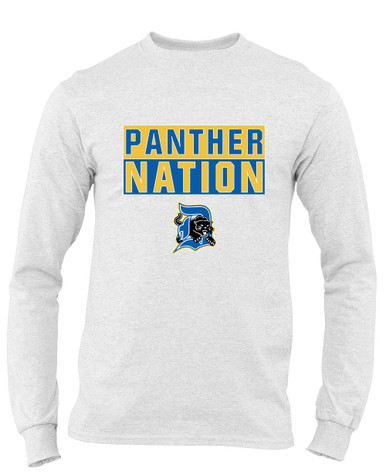 Dudley Panthers Nation #1 Men's LS T-Shirt