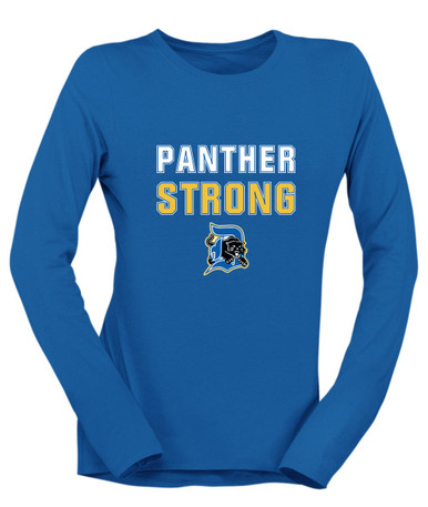 Dudley Panthers Strong #2 Women's LS T-Shirt