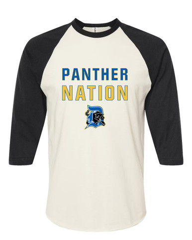 Dudley Panthers Nation #2 Women's Baseball T-Shirt
