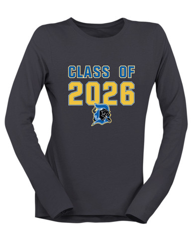 Dudley Panthers Class of 2026 Women's LS T-Shirt