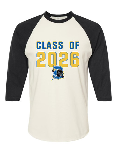 Dudley Panthers Class of 2026 Men's Baseball T-Shirt