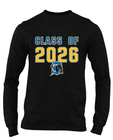 Dudley Panthers Class of 2026 Men's LS T-Shirt