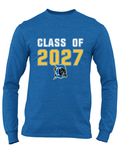 Dudley Panthers Class of 2027 Men's Premium LS T-Shirt