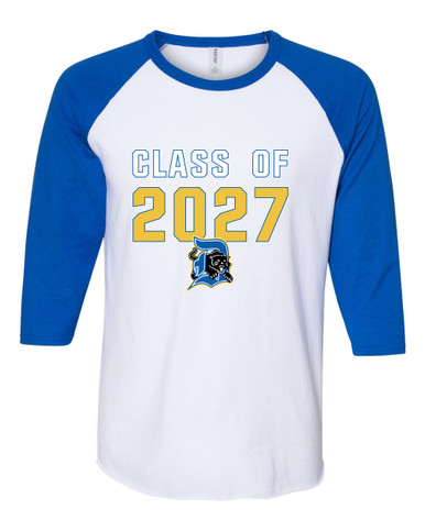 Dudley Panthers Class of 2027 Men's Baseball T-Shirt