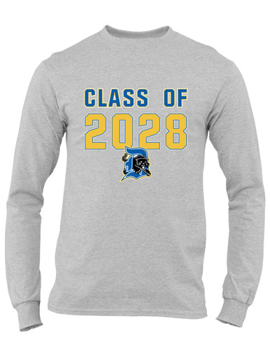 Dudley Panthers Class of 2028 Men's LS T-Shirt