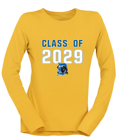 Dudley Panthers Class of 2029 Women's LS T-Shirt