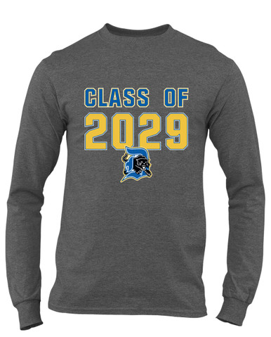 Dudley Panthers Class of 2029 Men's Premium LS T-Shirt