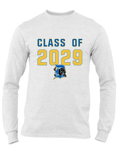 Dudley Panthers Class of 2029 Men's LS T-Shirt