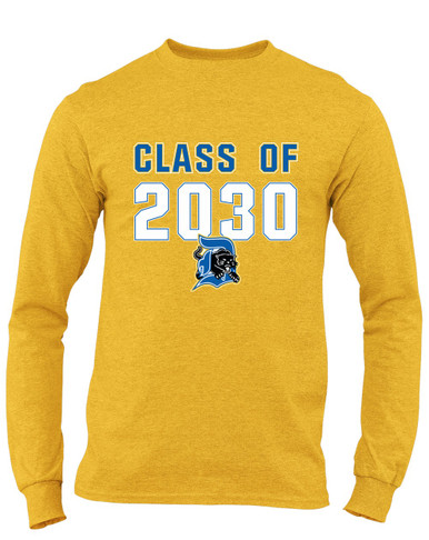 Dudley Panthers Class of 2030 Men's LS T-Shirt