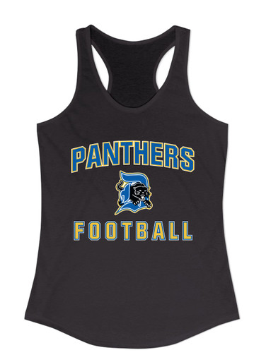 Dudley Panthers Football #1 Women's Tank Top