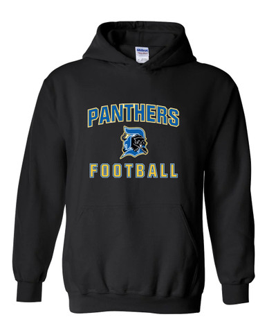 Dudley Panthers Football #1 Men's Hoodie