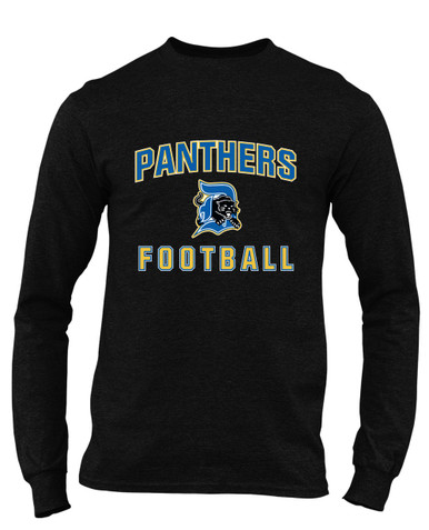 Dudley Panthers Football #1 Men's LS T-Shirt