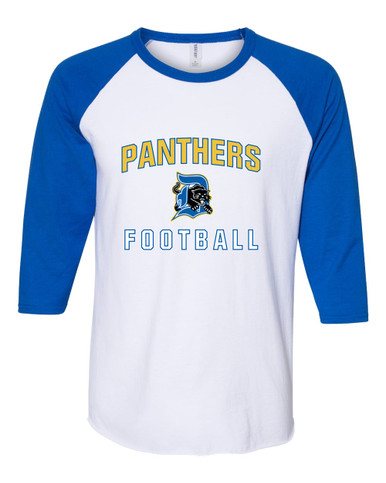 Dudley Panthers Football #1 Men's Baseball T-Shirt