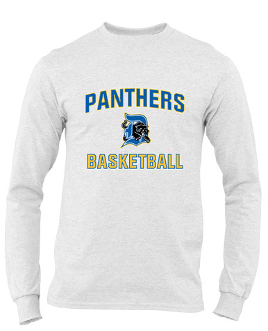 Dudley Panthers Basketball #1 Men's LS T-Shirt