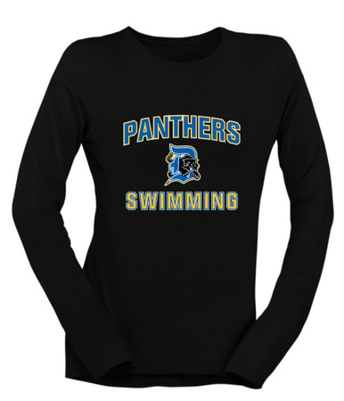 Dudley Panthers Swimming Women's Premium LS T-Shirt