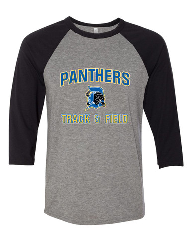 Dudley Panthers Track & Field Women's Baseball T-Shirt