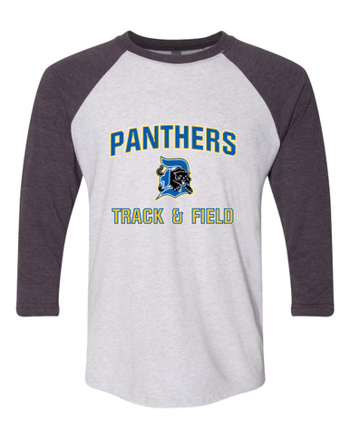 Dudley Panthers Track & Field Men's Baseball T-Shirt