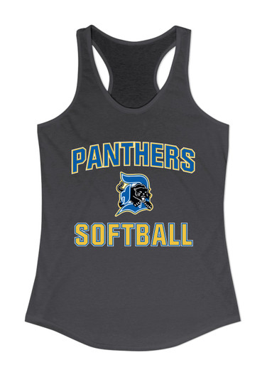 Dudley Panthers Softball #1 Women's Tank Top