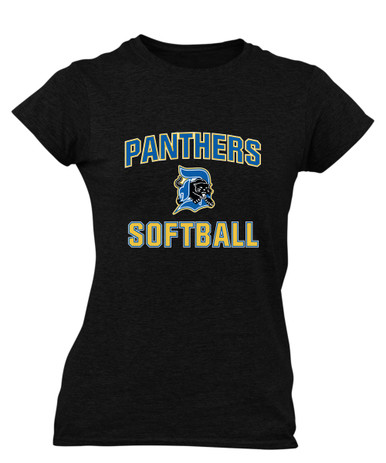 Dudley Panthers Softball #1 Women's SS T-Shirt