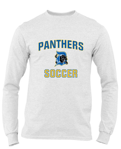 Dudley Panthers Soccer #1 Men's LS T-Shirt