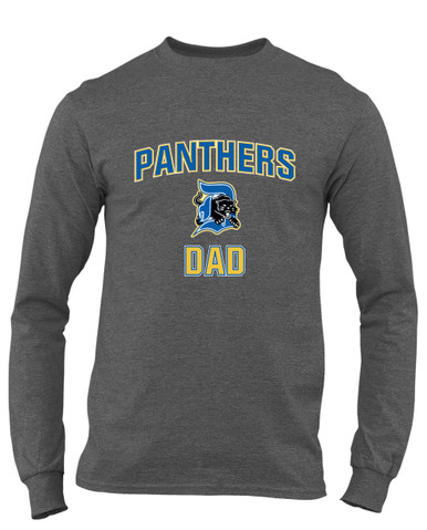 Dudley Panthers Dad Men's LS T-Shirt