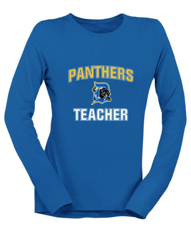 Dudley Panthers Teacher Women's Premium LS T-Shirt