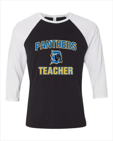 Dudley Panthers Teacher Men's Baseball T-Shirt