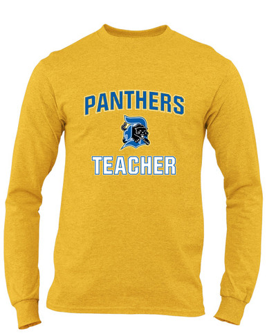 Dudley Panthers Teacher Men's LS T-Shirt