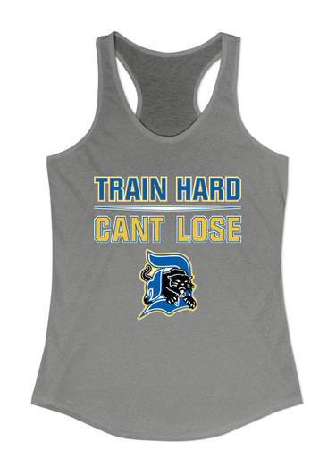 Dudley Panthers Train Hard, Can't Lose Women's Tank Top