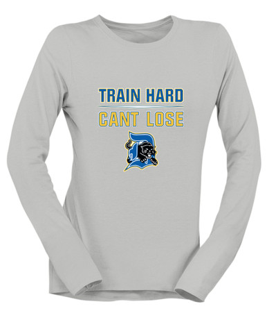Dudley Panthers Train Hard, Can't Lose Women's Premium LS T-Shirt