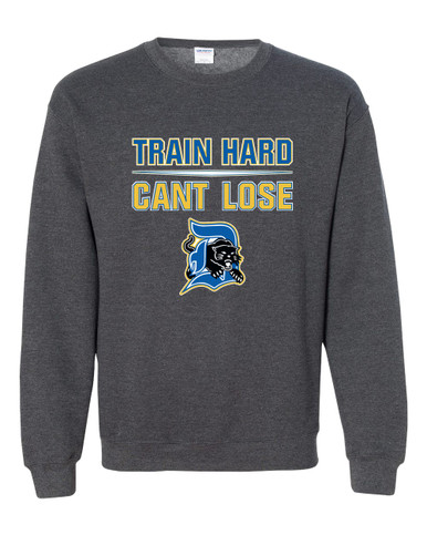 Dudley Panthers Train Hard, Can't Lose Men's Sweatshirt