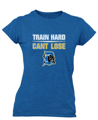 Dudley Panthers Train Hard, Can't Lose Women's Premium SS T-Shirt