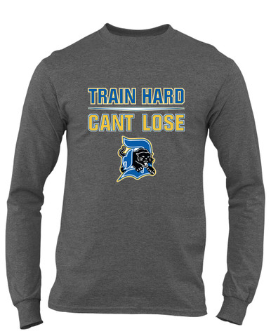 Dudley Panthers Train Hard, Can't Lose Men's LS T-Shirt