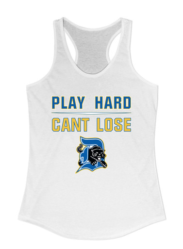 Dudley Panthers Play Hard, Can't Lose Women's Tank Top