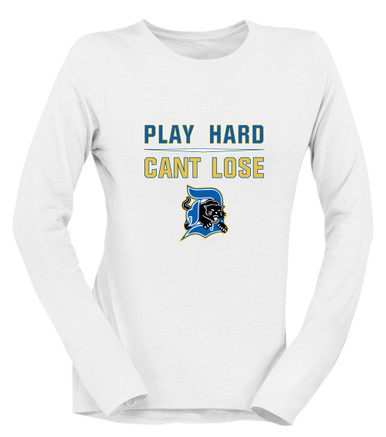 Dudley Panthers Play Hard, Can't Lose Women's Premium LS T-Shirt