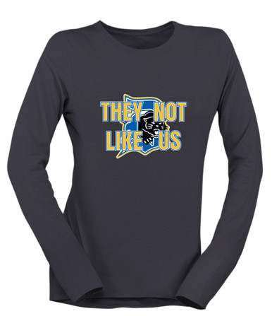 Dudley Panthers They Not Like Us #2 Women's Premium LS T-Shirt